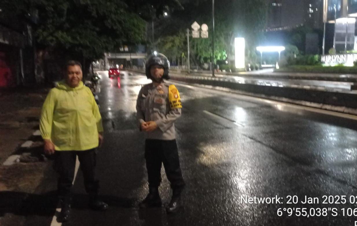 Polsubsektor Juanda Siaga Antisipasi Keributan di Jl. KH. Hasyim Ashari