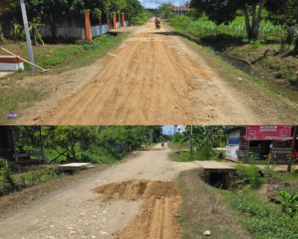 PT. MPI Timbun Jalan Rusak Di Kelurahan Matawolot, Sebagai Bentuk Kepedulian