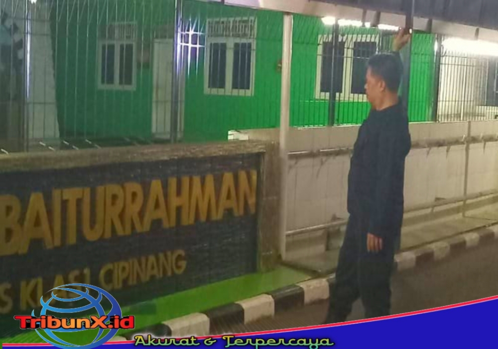 Lapas Cipinang Intensifkan Kontrol Keliling, Pastikan Keamanan Blok Hunian Tetap Kondusif