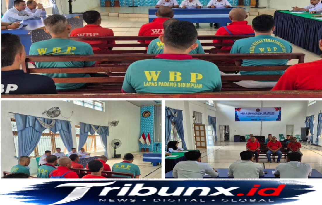 Lapas Padangsidimpuan Gelar Sidang TPP Bahas Usulan 8 Warga Binaan Menjadi Tamping Pembinaan