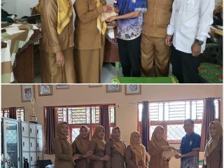 PGRI Kota Agung Salurkan Bantuan untuk 6 Guru dan Anak Anggota yang Sakit