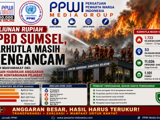 Triliunan Rupiah APBD Sumsel, Karhutla Masih Mengancam, Tokoh Masyarakat OKI: Jangan Habiskan Anggaran untuk Kenyamanan Pejabat
