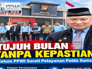 Pelapor Dipingpong, Pelayanan Polda Sumsel Dipertanyakan di Tengah Besarnya Anggaran Polri