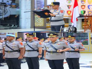 Tongkat Komando Polres Aceh Timur Beralih ke AKBP Aris Cai Dwi Susanto