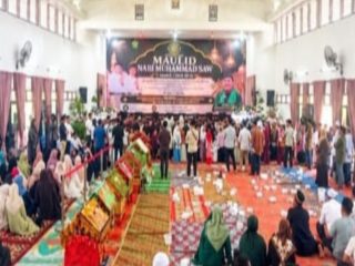 PTP N 4 Regional 6 Adakan Maulid Nabi Muhammad SAW di Gedung Meuligo Nusantara PTPN 1