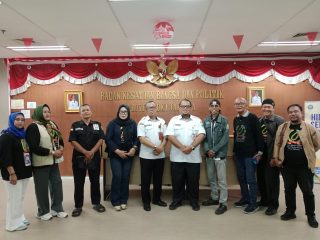 JKB DKI Jakarta Audiensi dengan Kesbangpol, dan Jalin Silaturahmi dengan Pimpinan Baru Abdul Khalit