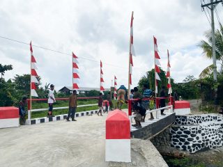 Program Jembatan Garuda Hadirkan Akses Lebih Mudah bagi Warga Kamoro Jaya