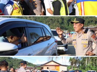 Polres Tapsel Mengawal Rangkaian Kunjungan Kerja Wakil Presiden Republik Indonesia Ke Batangtoru