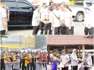 HAORNAS ke-43, Pemkab Palas Gelar Senam Bersama dan Penyerahan Penghargaan Kepada Atlet Berprestasi