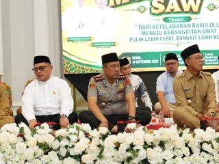 Peringatan Maulid Nabi Muhammad SAW 1448 H, Kapolres Mengajak Perkuat Sinergi dan Kamtibmas