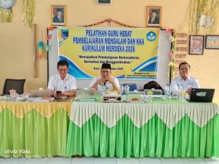 KKG Tanjung Tebat Gelar Pelatihan Guru Hebat Pembelajaran Mendalam Kurikulum Merdeka 2026