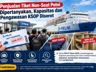 Tidak Mendapat Tempat Tidur, Tiket Non-Seat Pelni Tetap Dijual: Pengawasan KSOP Dipertanyakan