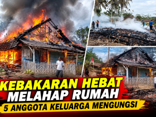 Kebakaran di Girimulya: Ada Siswa SD dan Mahasiswa Kehilangan Tempat Tinggal