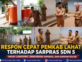 SDN 5 Kota Agung Sampaikan Apresiasi kepada Pemerintah Kabupaten Lahat