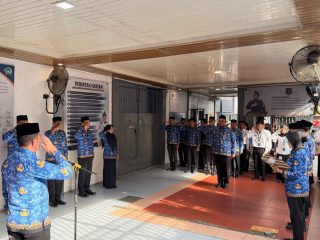 Lapas Lhoksukon Giat Upacara Peringatan Hari Kesaktian Pancasila dengan Khidmat