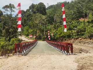 Jembatan Bailey STA 106 dan STA 107 di Desa Leles Rampung 100 Persen, Perkuat Akses dan Mobilitas Masyarakat