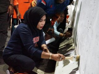 Percantik Flyover Candi, Wabup Mimik Idayana Apresiasi Swadaya Warga Realisasikan Penanganan Banjir 