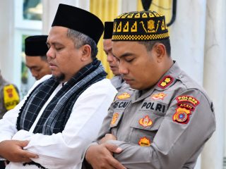 Subuh Keliling Hari Keempat, Kapolres Aceh Timur Ajak Warga Perkuat Kepedulian Keamanan Lingkungan