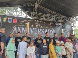Wakapolres Pelabuhan Tanjung Priok Hadiri Anniversary 1 Dekade Korwil Ojol Jakarta Utara, Perkuat Silaturahmi dan Solidaritas Sosial