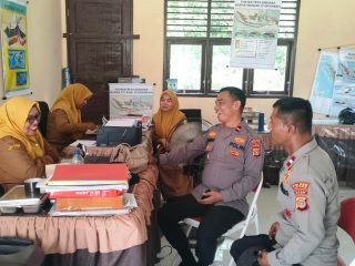 Kapolsek Idi Tunong Sosialisasikan Pencegahan Bullying Lewat Program Saweu Sikula