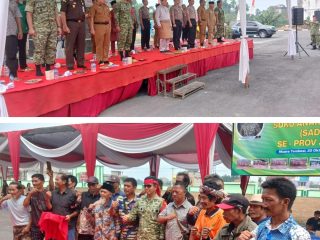 Danrem 042/Garuda Putih Hadiri Silaturahmi Akbar Bersama Ratusan Suku Anak Dalam di Batang Hari