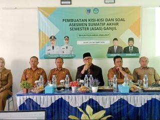 Niel Aldrin Buka Kegiatan Penyusunan Soal Asas Ganjil 2026/2027 Di Sdn 28 Lahat