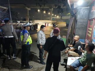 Polres Pelabuhan Tanjung Priok Gelar Patroli Cipta Kondisi dan Strongpoint, Antisipasi Gangguan Kamtibmas pada Dini Hari