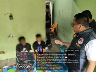 Polisi Gerebek Rumah di Gang Afiat Padangsidimpuan, Dua Pria Diamankan dengan Sabu 0,09 Gram