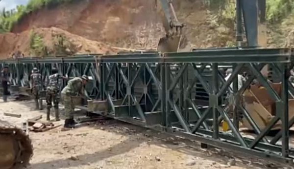 Progres Pembangunan Jembatan Bailey STA 107 di Desa Leles Capai 50 Persen, Perkuat Konektivitas Aceh Timur–Gayo Lues