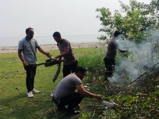 Green Policing, Aksi Nyata Polsek Darul Aman Jaga Kelestarian Lingkungan