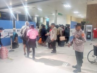 Polres Pelabuhan Tanjung Priok Amankan Debarkasi 1.269 Penumpang KM Kelud dari Batam, Situasi Kondusif
