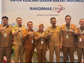 Perkuat Ketahanan Ekonomi Nasional Melalui Peningkatan Akses Keuangan Daerah,"Bupati Palas Hadiri Rakornas  TPAKD