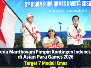 Berbekal 103 Atlet, Indonesia Bidik 7 Emas di Asian Para Games 2026